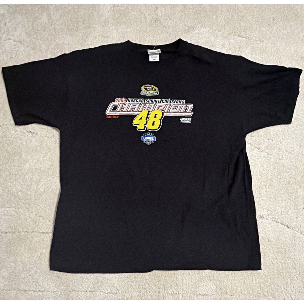 Chase Authentics Jimmie Johnson #48 Team Lowe's 2009 NASCAR Champ Shirt 2X